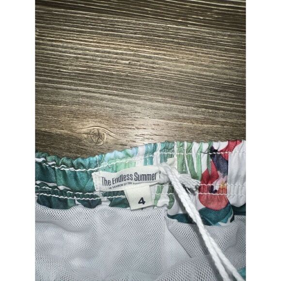 Boys/Girls The Endless Summer Pink Flamingo Swim Shorts. Size 4. NWT. L - Picture 5 of 6